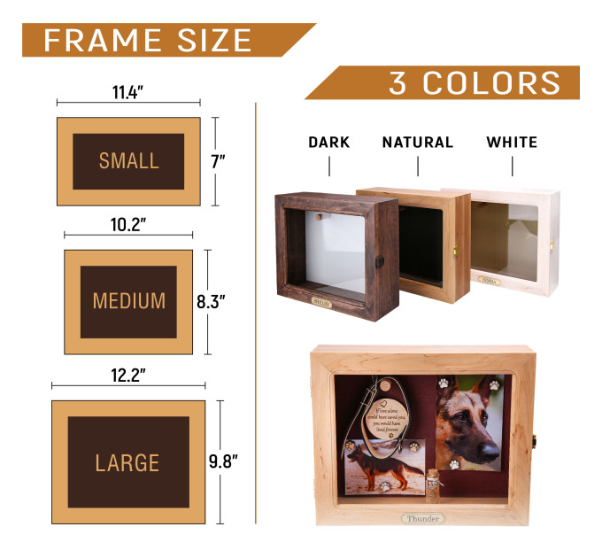 Deep shadow box
