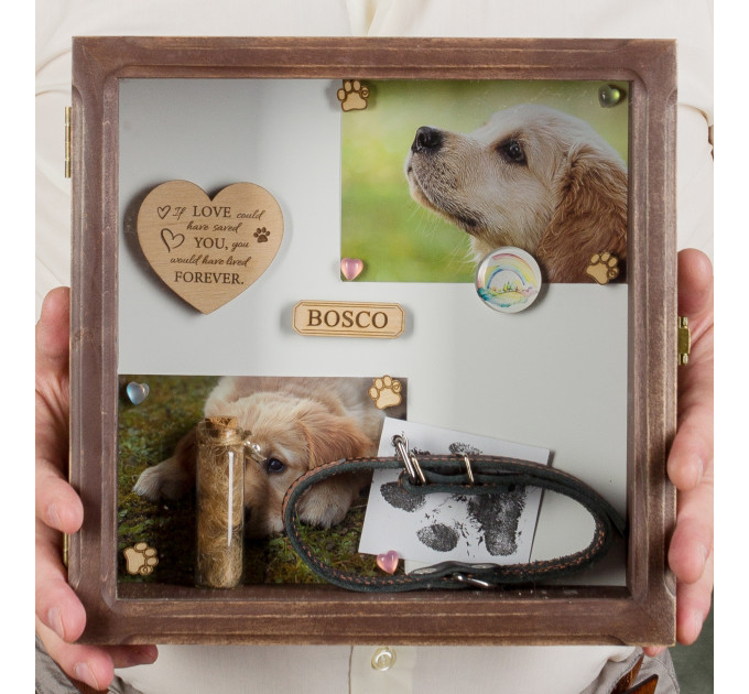 Pet shadow box
